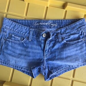 American Eagle Blue Denim Shorts